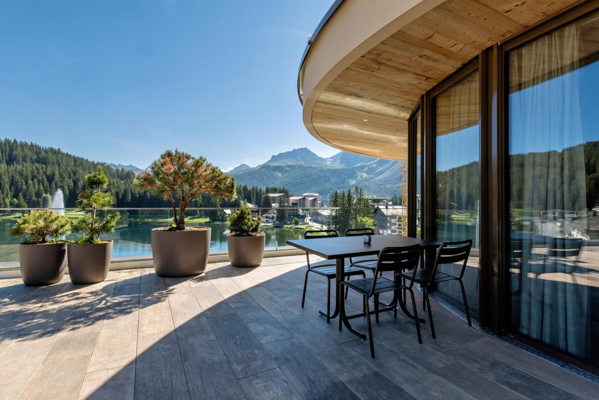Postresidenz Am See Arosa Exterior photo